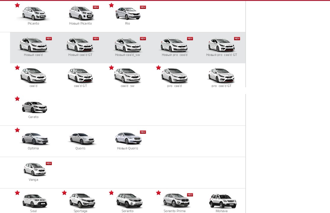 автостекло стекла для KIA